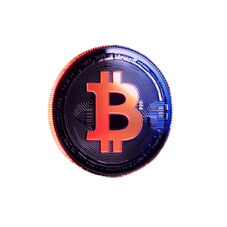 Visualización de datos de análisis del mercado cripto en tarjeta flotante